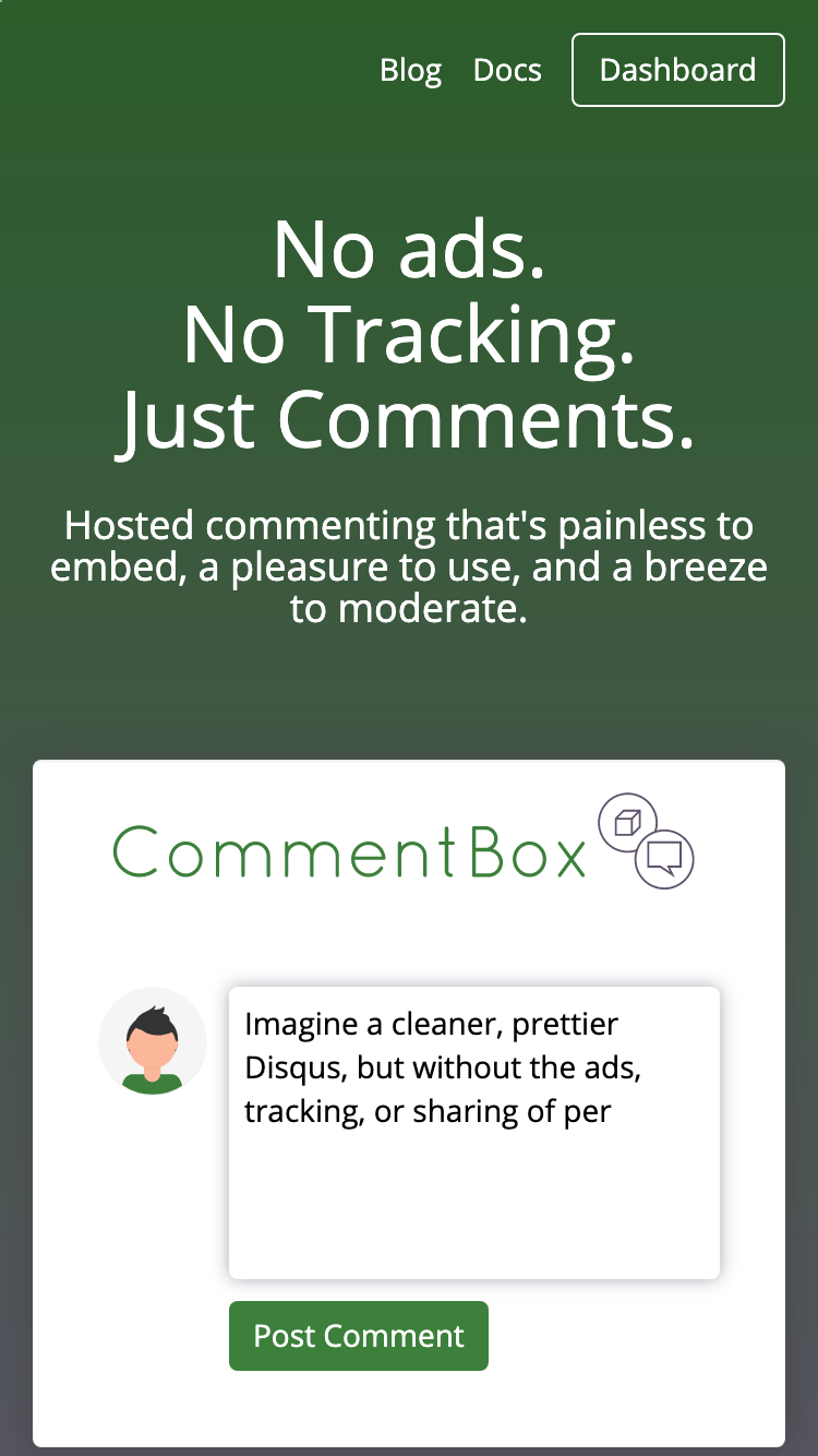 CommentBox.io screenshot