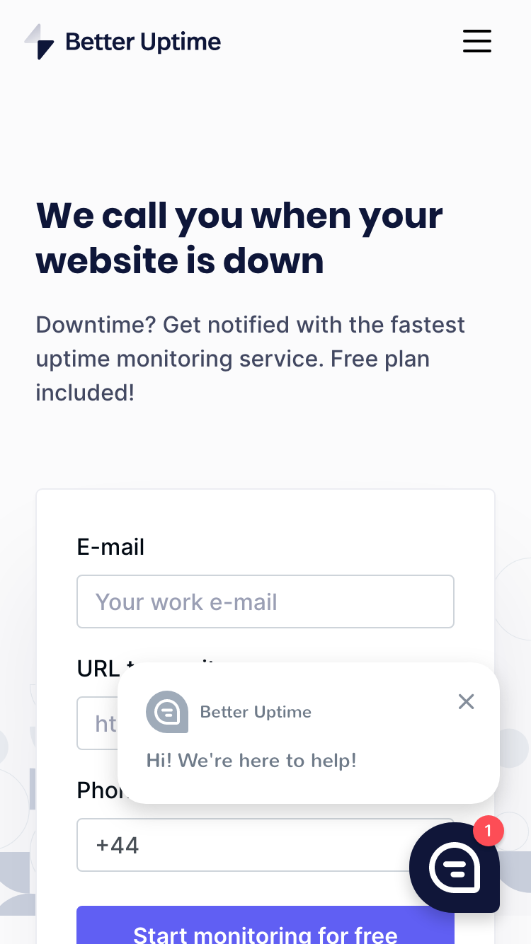 Better Uptime screenshot